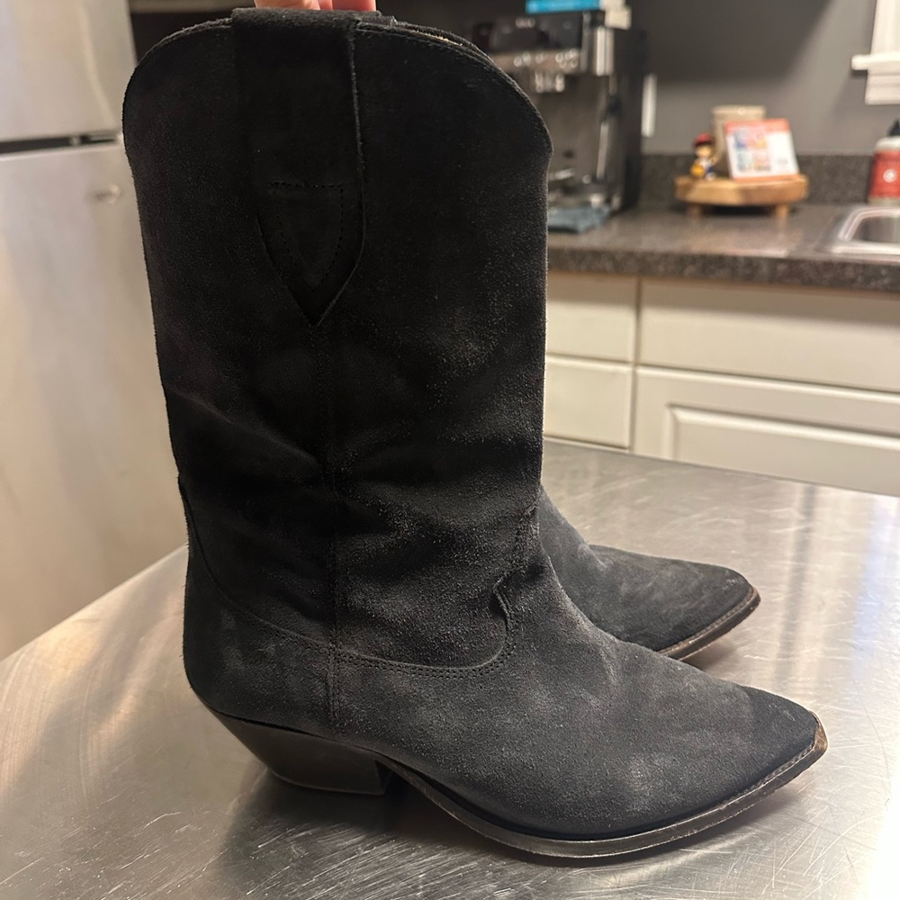 Isabel Marant Women Duerto Suede Boots